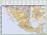Gifts Delight Laminated 32x24 Poster: Road map of Mexico