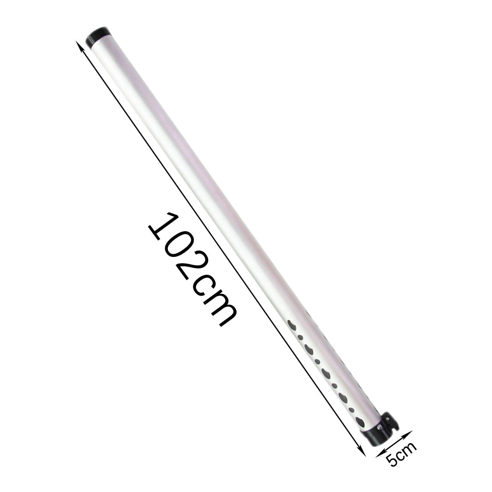 Golf Recogedor Tubo Portátil Recogebolas Aluminio Contenedor Portátil para Pelotas de Mesa con Función Antióxido Adecuado para Hombres Mujeres,