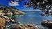 Produktbild Tapeten Wandbild Castell Platja D'Aro Costa Brava für Innenministerium Fernsehwand Hintergrund Dekoration Seide (W)200x(H)140cm