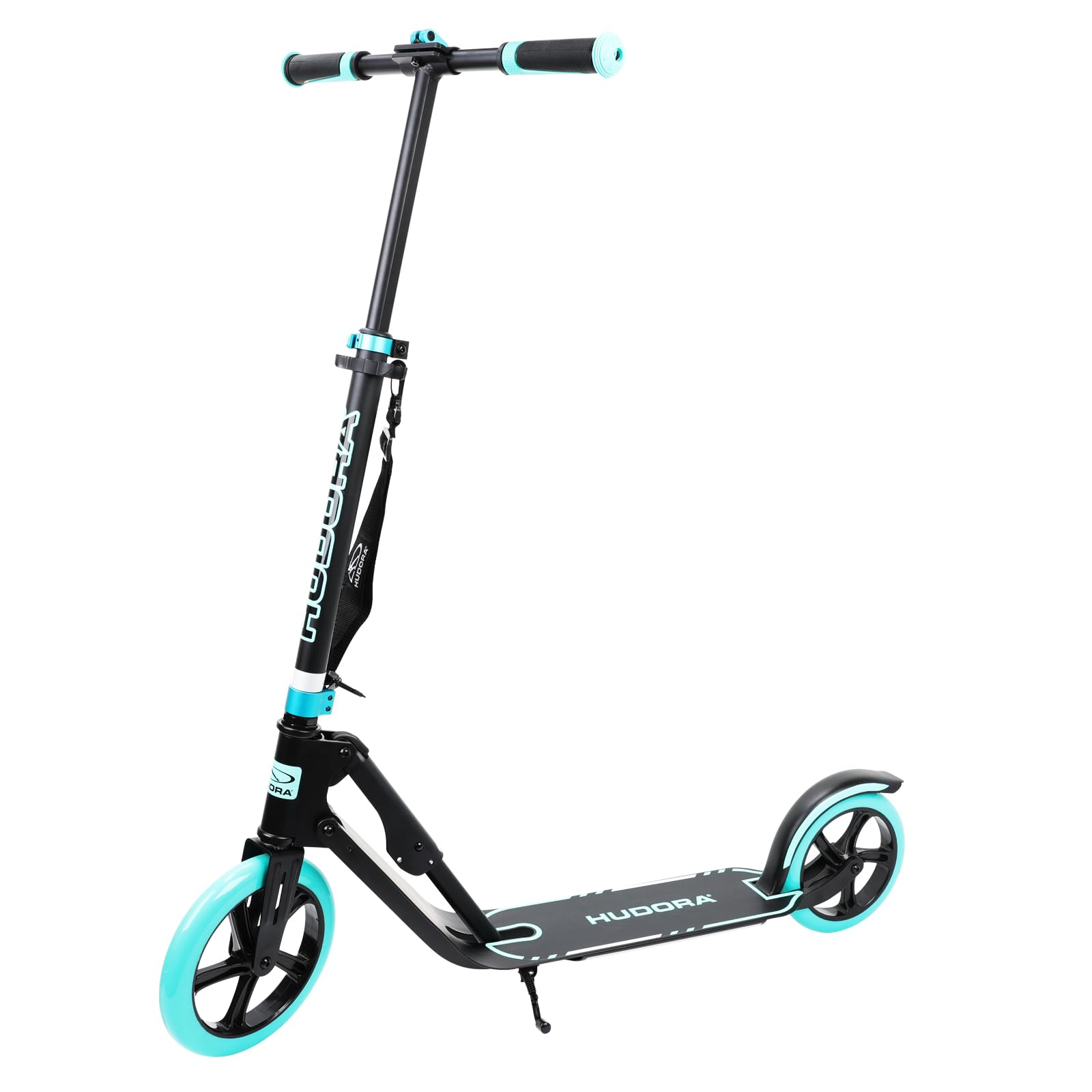 Photo 1 of ***USED - MISSING HARDWARE***
Hudora Scooter for Adults - Folding Adult Scooters Adjustable Height, Scooters for Teens 12 Years and up, Blue