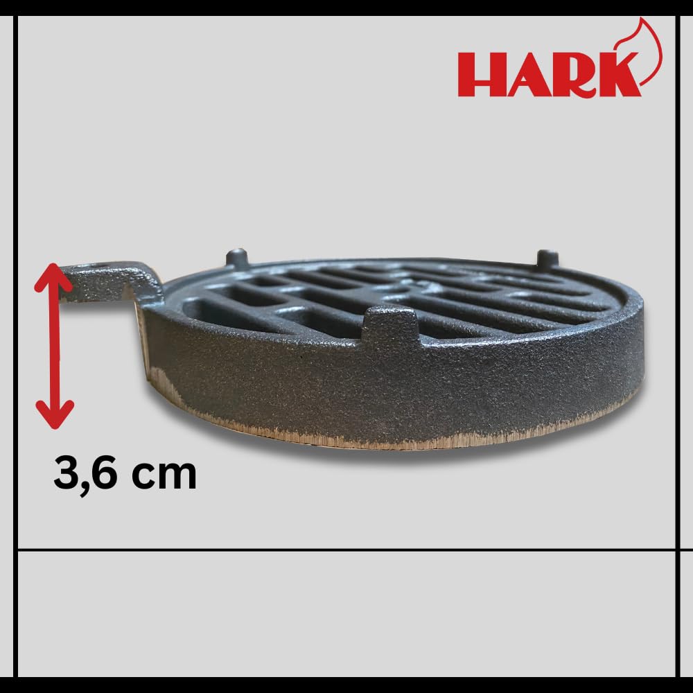 HARK Gussrost, rund Ø = 185 mm Kamingussrost, Ascherost Ersatzteile