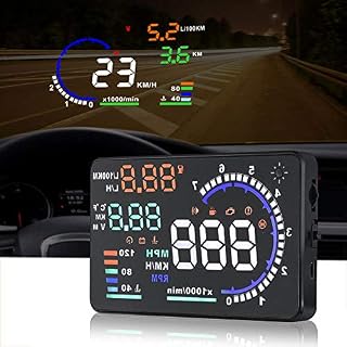COLOR TREE A8 HUD Head up Display Speedometer for Car with OBDII EUOBD,5.5