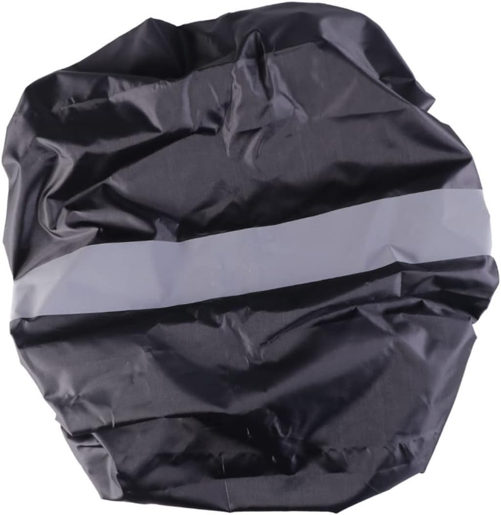 GANAZONO Backpack Rain Cover Bag Covers with Reflective Stripe Xs for Hiking Camping Cycling Lightweight Black
