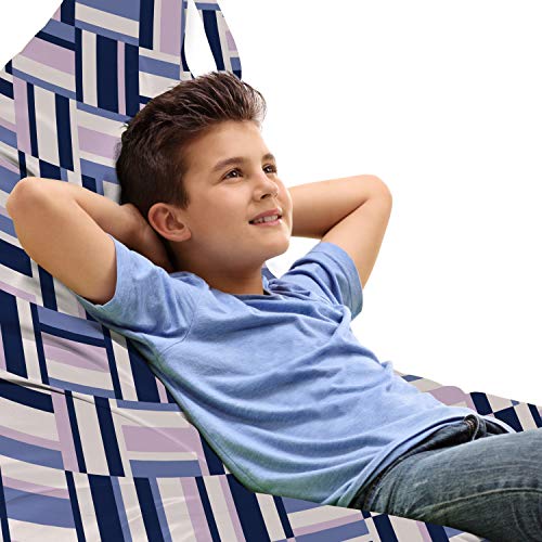 Lunarable LOUNGE_92573 Mid Century Modern Lounger Chair Bag cover