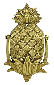 Ud Ananas Türklopfer 103 Messing