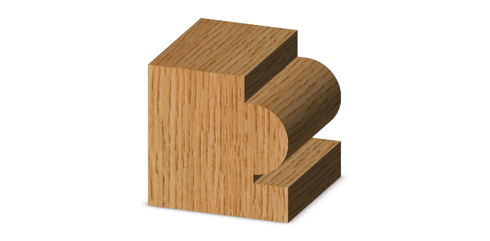 Whiteside Router Bits 3258 borde Beading Bits con 1 – 1/2 y 3/4 pulgadas de diámetro grande (longitud de corte