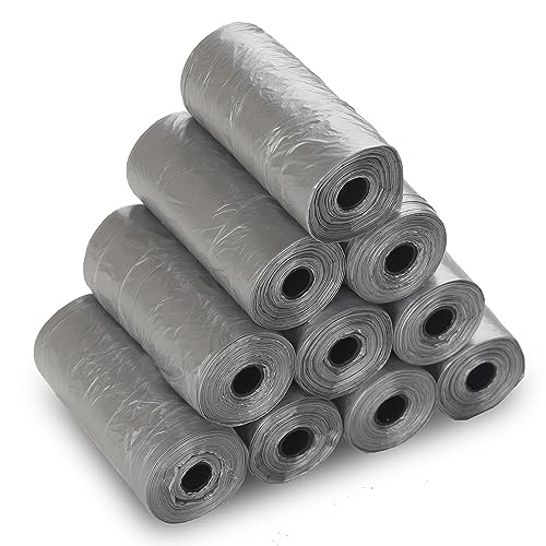 Image of Trash Bag for Trash Can Mini Trash Bin for Desk, Portable Pop Up Trash Can for Camping SUV, Drive Auto with Locking Lid Press, 10 rolls /200 count