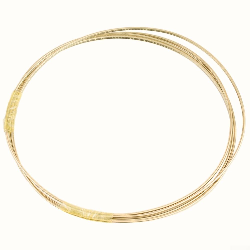 Brass Fret Wire, Choose from Sizes 6mm, 8mm, 2 0mm, 2 2mm, 2 4mm for Guitar Fingerboards and Luthiers (2.4MM)
