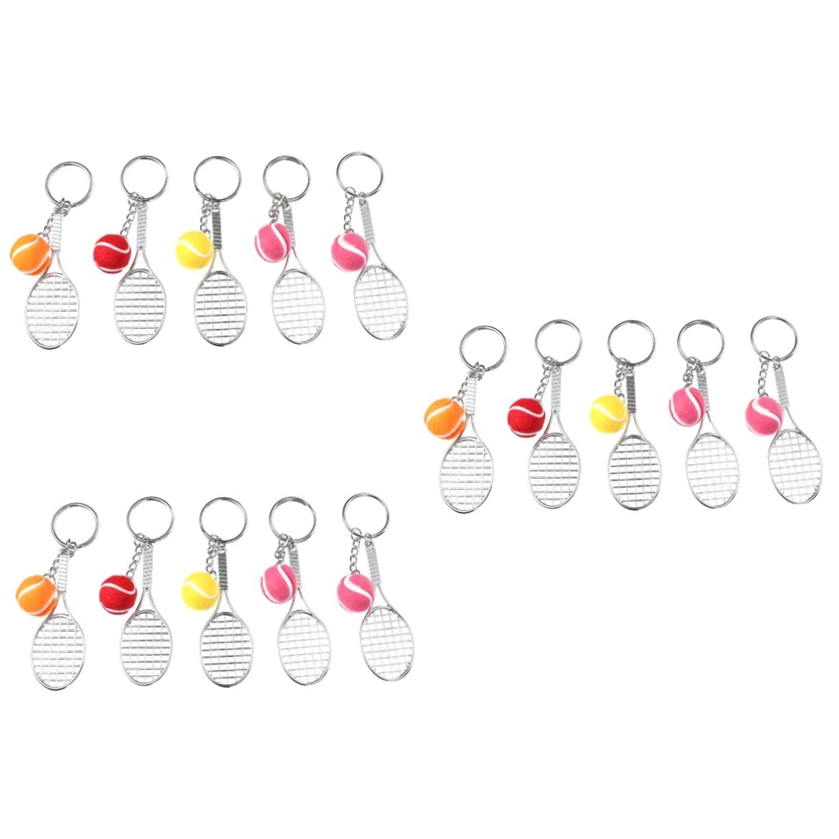 BESPORTBLE Ciondolo Portachiavi Mini Tennis Accessori Chic Per Amanti Sport Portachiavi Resistente E Creativi