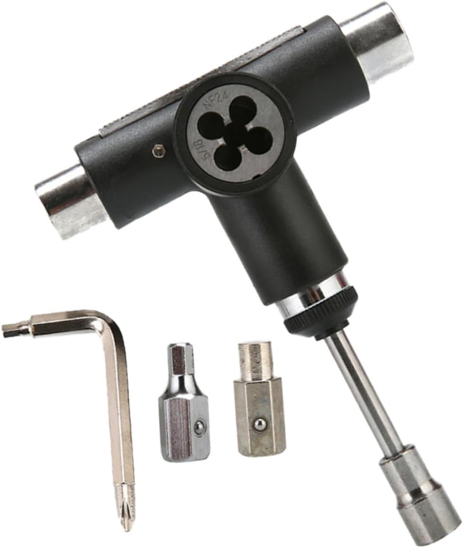 Mini Skateboard T-Tool Skateboard Hardware Kit Universal Skate Tool for and Cruisers