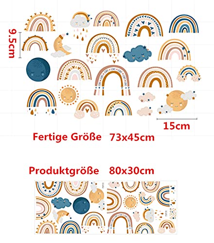 Graz Design - Adesivo da parete, motivo: nuvole