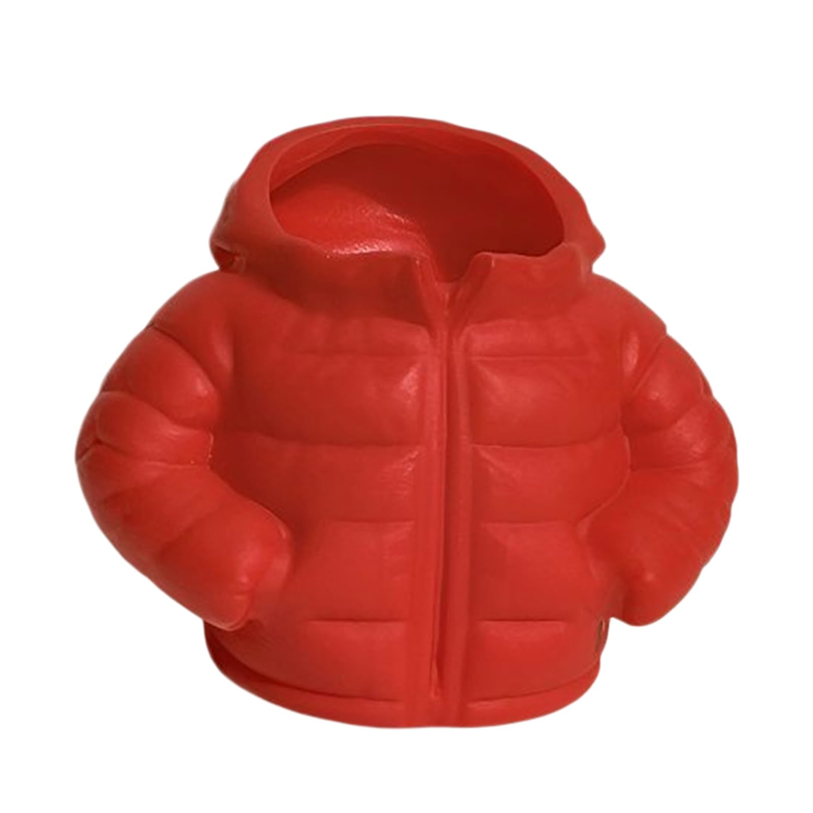 Glifora Down Jacket-Shaped Pen Holder - Creative Desk Organiser for Makeup Brushes and Stationery, Creative Unique School Supplies