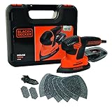 Präzises Arbeiten: Durch das schlanke Design bietet das Schleifgerät optimale Kontrolle - optimiertes Griffdesign & Schleiffinger sorgen für bessere Ergebnisse beim Schleifen verwinkelter Bereiche