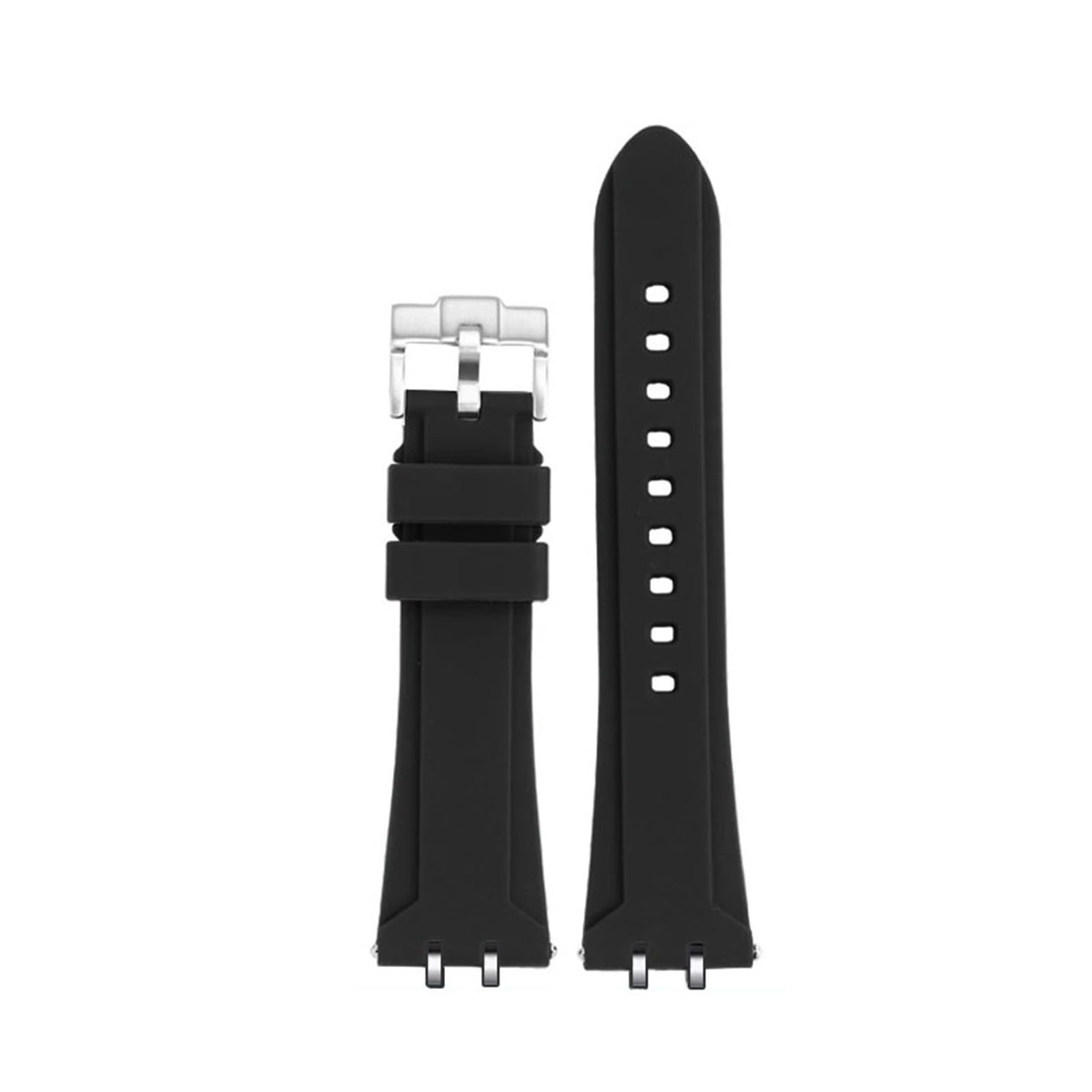 Bracelet M28603 de 41 mm en caoutchouc premium mat