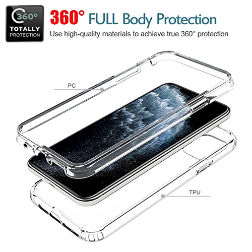 Coque iPhone 11 Pro Max transparente avec protection écran verre - 3