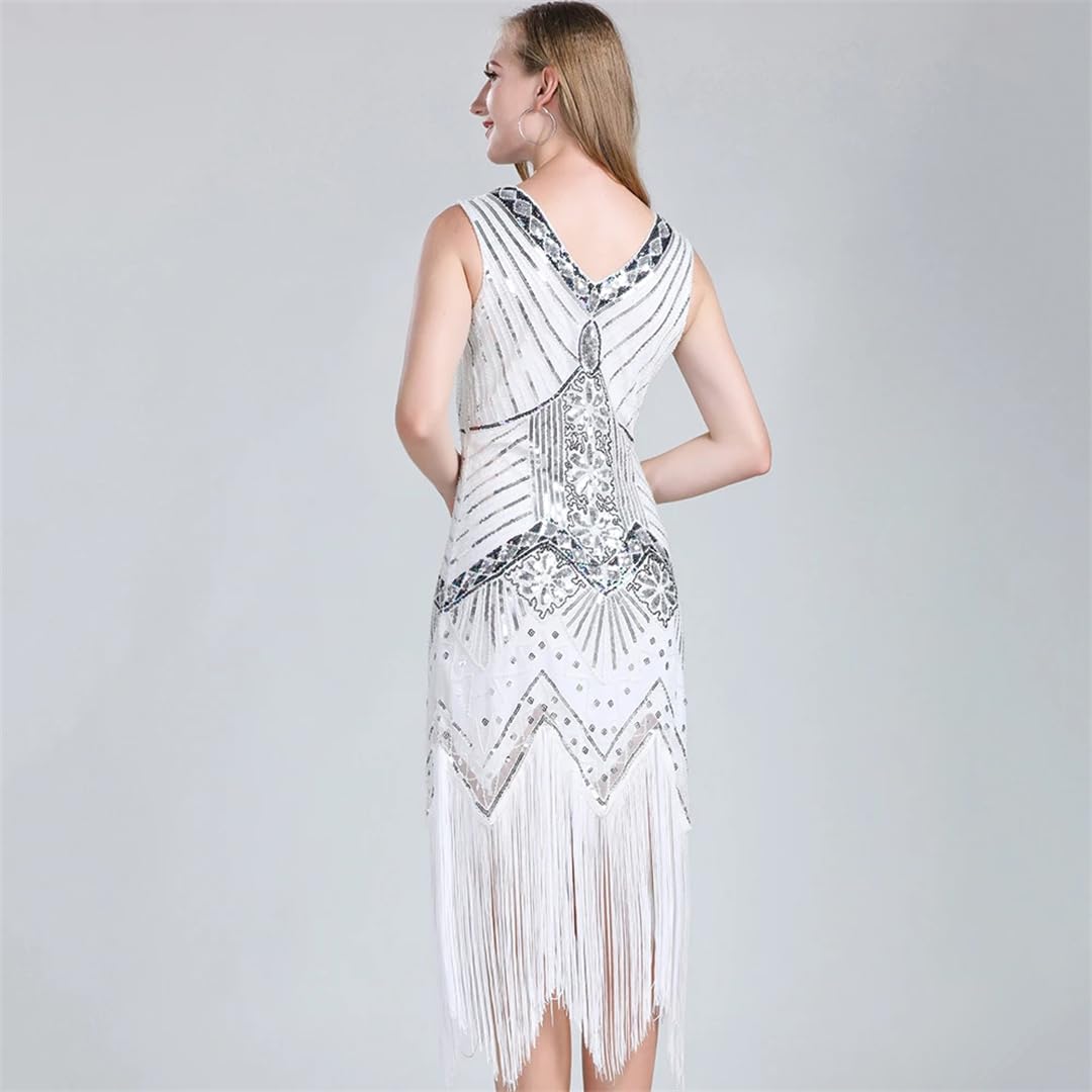 Damska sukienka z cekinami w stylu vintage elegancka wieczorowa sukienka na studniówkę damska bodycon sukienka do tańca latynoskiego