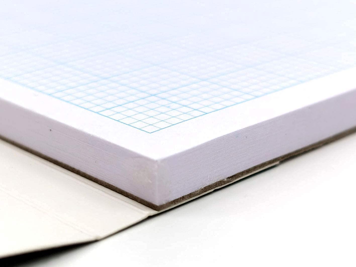 Blocco Carta Millimetrata A4 - 50 Fogli 95g/m² Con Griglia Blu 1/5/10mm Per Disegni Tecnici - Foto 4
