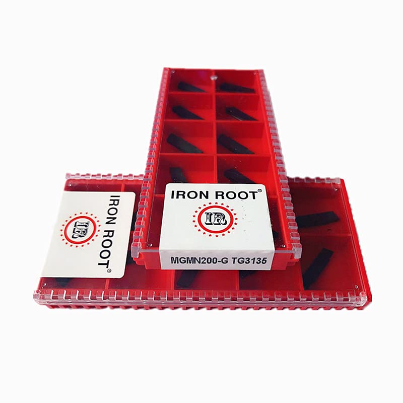 Insertos de carburo MGMN500 de alta tenacidad estructural para tornos MGEHR 4