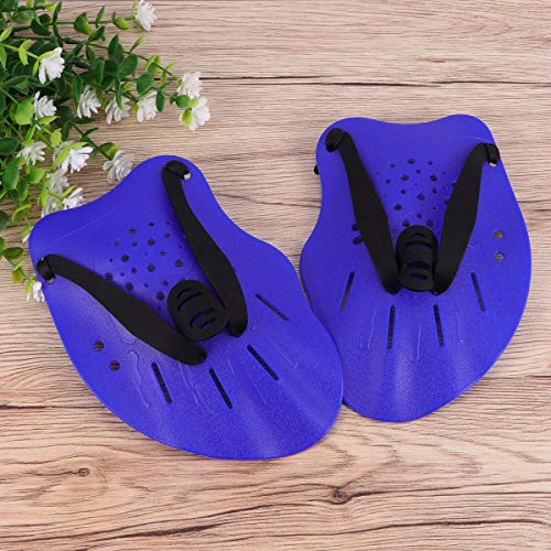 Luvas de natação LIOOBO para natação e natação, luvas para treino, tecido para homens, mulheres, cri