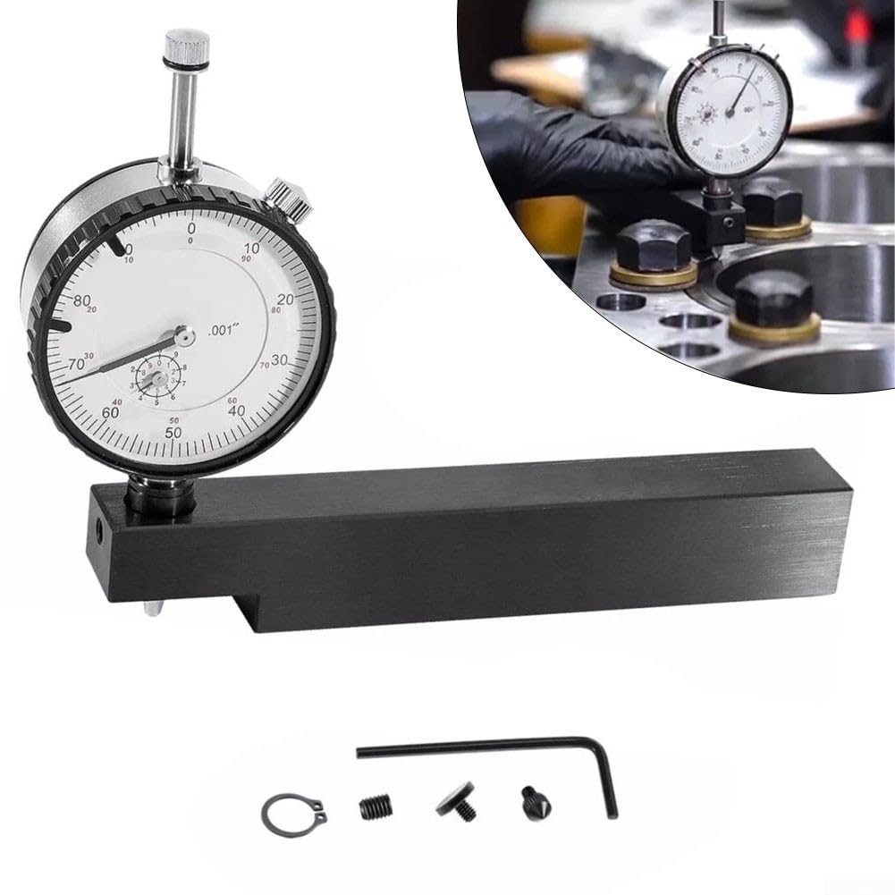 Strumento di misurazione della sporgenza della fodera del cilindro, con calibro del quadrante da 0 a 1,00 pollici, manometro per altezza del manicotto e controforo, motori diesel accurati