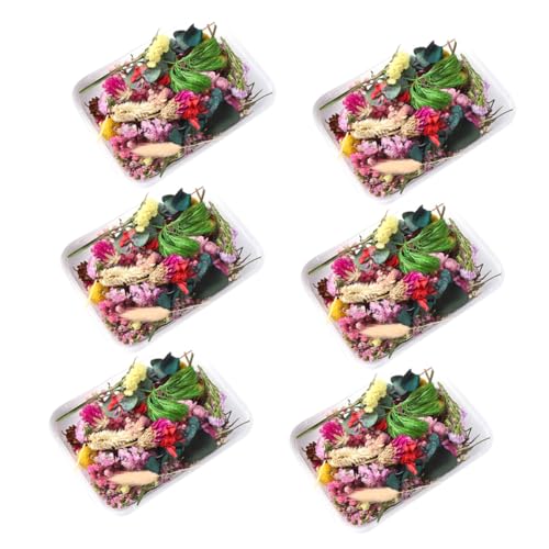 6 Cajas de Flores Secas Naturales para Manualidades miniatura 1