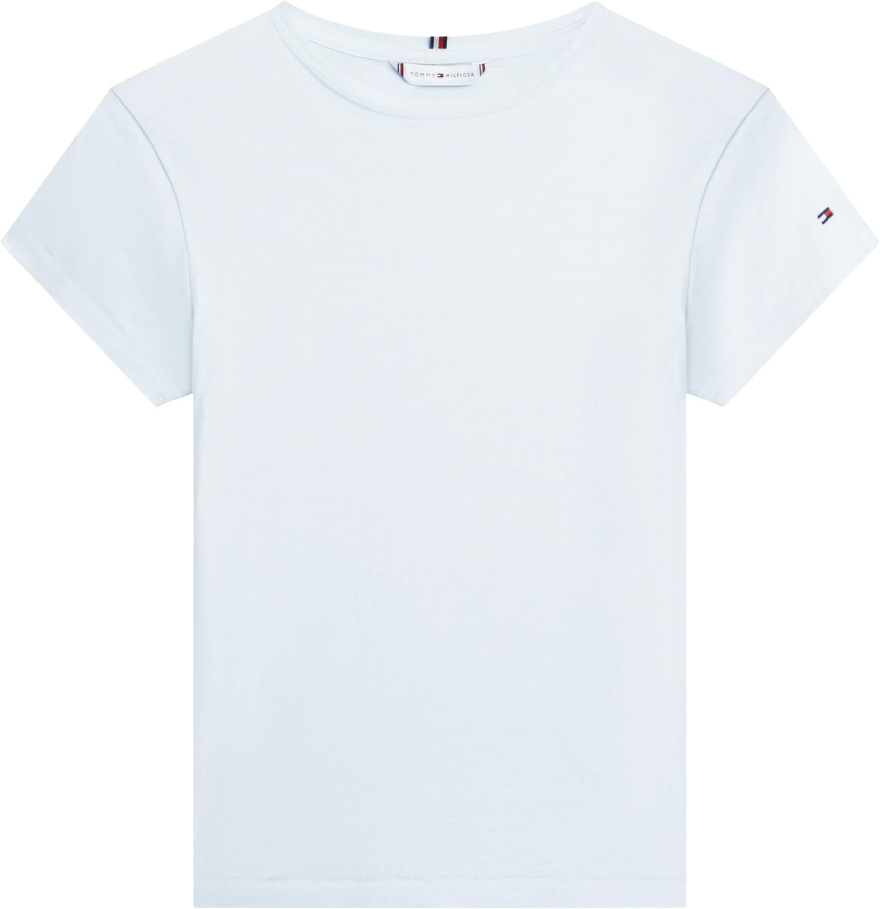 Tommy Hilfiger Co Slub Slim SS Tee Ww0ww48702 Maglietta S/S Donna (Pacco da 1)