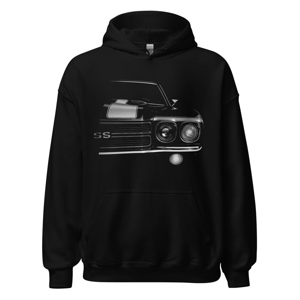 1970 Chevelle SS Hoodie – Vintage Muscle Pullover for Classic Car Enthusiasts