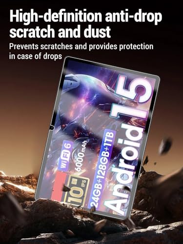 Protector de Pantalla para Raemond K80 Tablet 10 Pulgadas 2 Pack miniatura 4