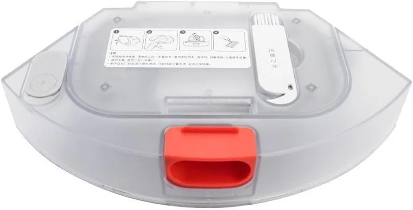 Water Tank+Dust Garbage Filter Box Compatible for Xiaomi S20 / D106 Robot Vacuum Cleaner Part