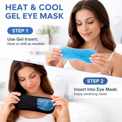 Image of Jenna Cute Sleeping Eye Shade Mask Cover for Insomnia, Meditation, Puffy Eyes and Dark Circles Unicorn Multi color