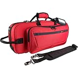 Protec Trumpet Contoured PRO PAC Case, Red, Model PB301CTRX