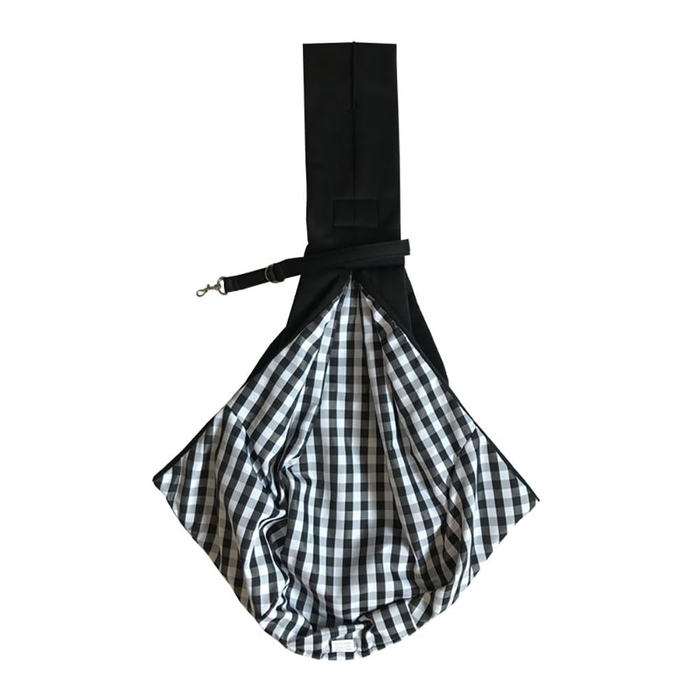 Sacs de Transport Bandoulière pour Chien Chat Portable Sac de Transport Réglable pour Petits Animaux Sac de Single-épaule Chiot Chaton Respirant Sac de Voyage Chien pour Parc Camping Vélo