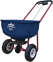 Jonathan Green 10937 New American Lawn Standard Rotary Broadcast Spreader - Push Spreader Covers 10,000 Sq Ft Easily
