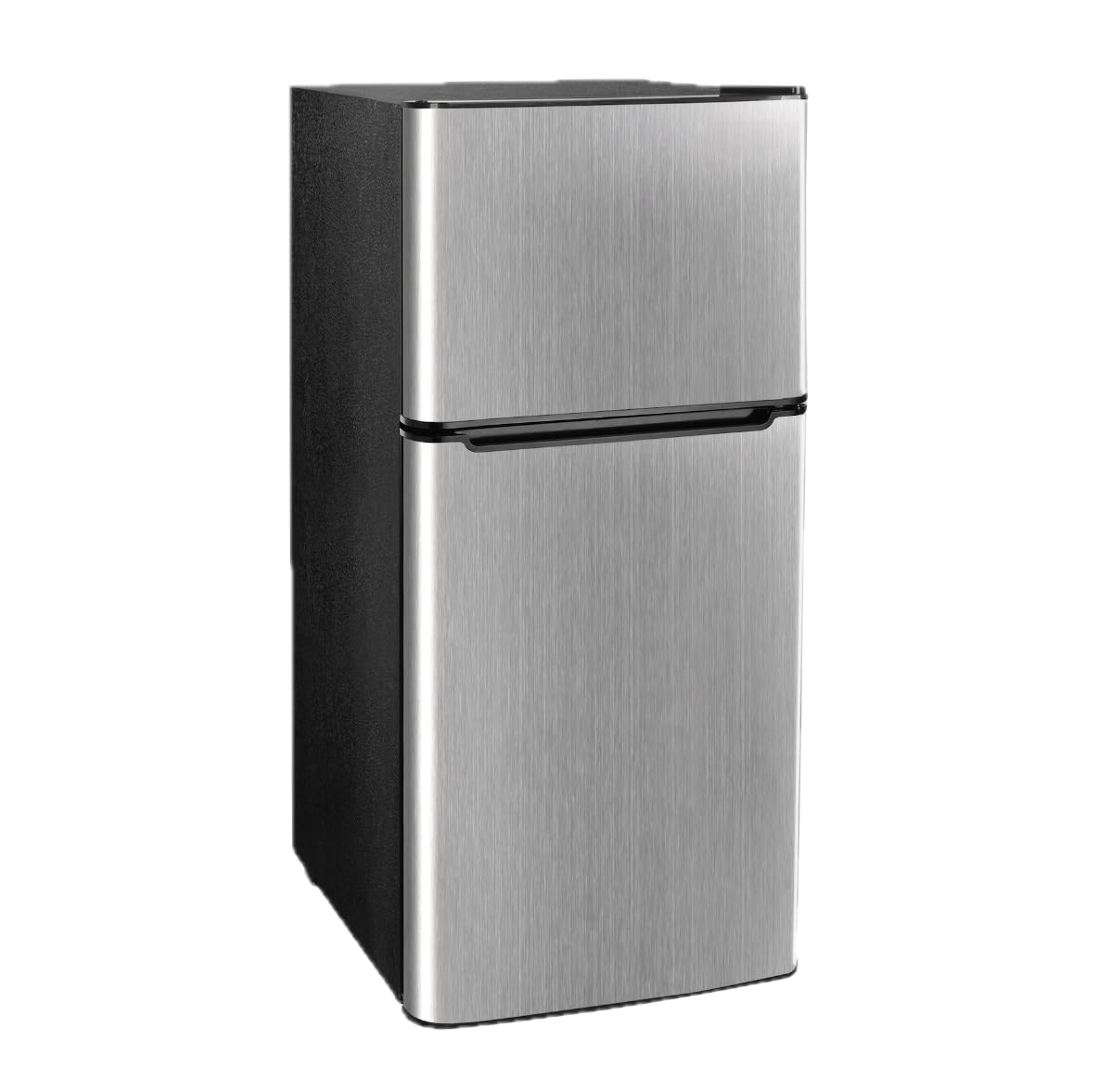 Generic Fda, 4.5 Cu. Ft., 2 Door Compact Refrigerator-Chrome Trim, Efr451, Platinum on Fridge.com - View 2