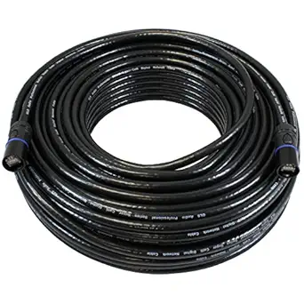 GLS Audio 150-Feet Ethercon Compatible RJ45 Cat6 Cable OFC Pro Tour Heavy Duty G-Shell G45