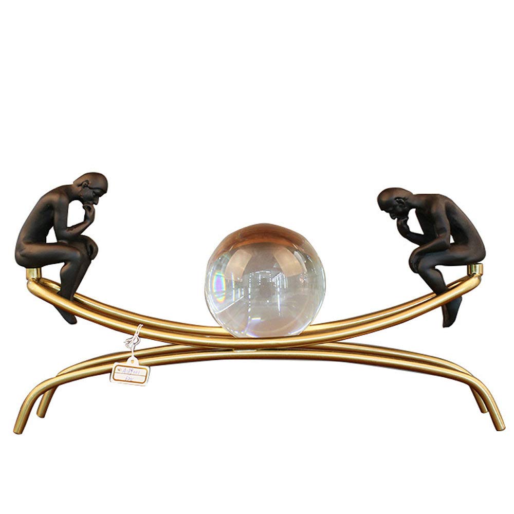 Meditator Sculpture, Home Decor Statue, Made Of Environmentally Friendly Resin, Suitable For Living Room, Bedroom, (40 X 22 Cm)