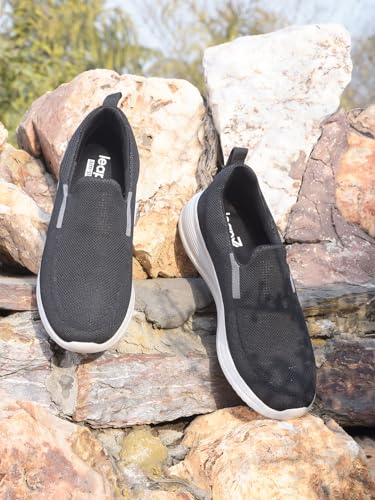 Image of Liberty Leap7x NEATHER-1E Non-Lacing Walking Shoes for Men with EVA Sole| Suitable for Jogging, Workout, Gym & Outdoor Activity | Stylish, Lightweight & Comfortable Footbed | Sports Footwear