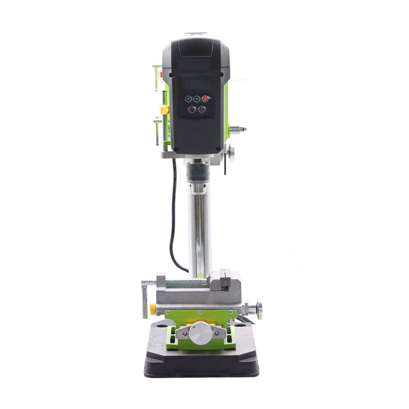 Taladro de Columna, Taladro De Banco De Alta Precisión Con Pantalla Digital, Pequeña Máquina Perforadora Y Fresadora De Grado Industrial For El Hogar, Mini, Perforadora