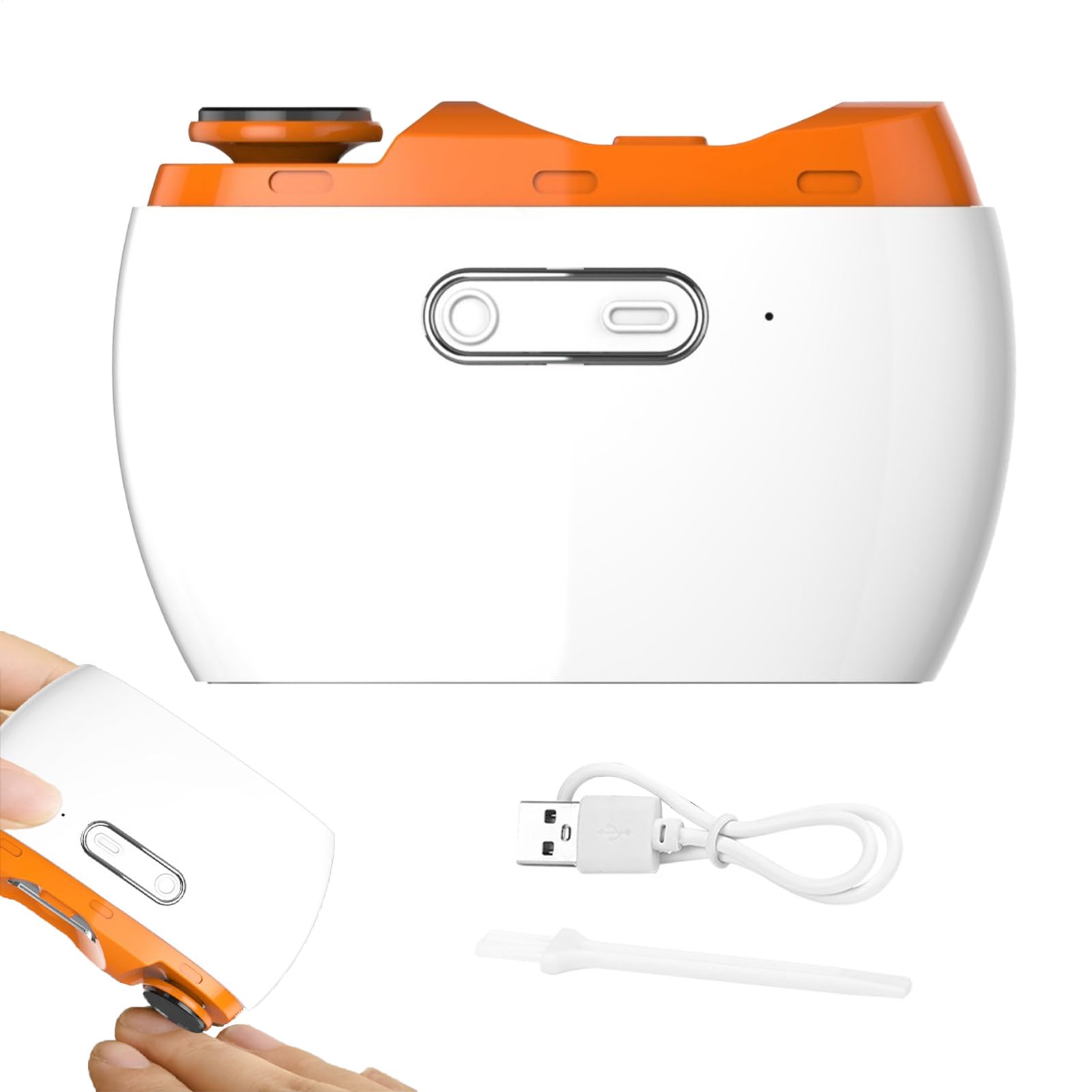 Cortauñas Automático Herramienta de Manicura Recargable | Cortauñas Eléctrico para Personas Mayores Para Casa, Salón, Viaje, Dormitorio, Viaje por Carretera, Desplazamientos y