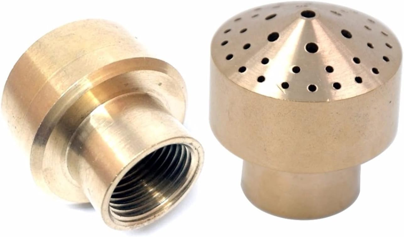 Spray Water Connection Female Threaded Copper Firework Viewing Fountain Nozzle Garden Decoration Landscape Nozzle Orchid Nozzle (Color : DN15)