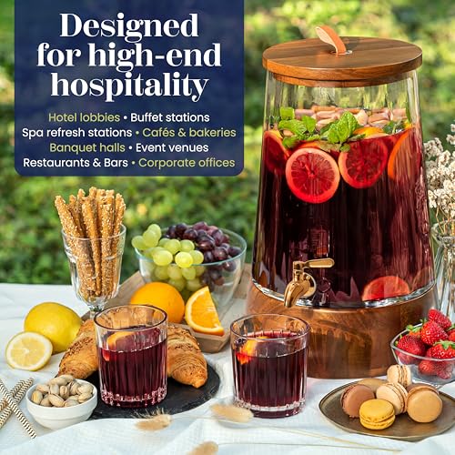 Commercial Juice Dispenser Triple Bowl