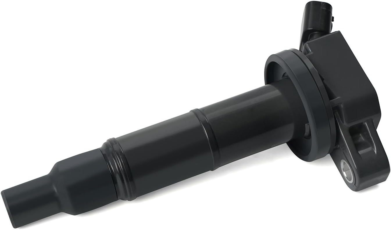 Set of 4 Ignition Coil Packs & Iridium Spark Plugs Compatible with 2.0L 2.4L 2001-2012 Toyota Camry Corolla Rav4 Highlander Solara Matrix, Lexus HS250h, Scion tC xB, Pontiac Vibe Replace UF333 & 7092