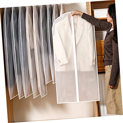 5pcs Clothes Bag Storage Garment Bag Cover Peva Material Duffle for Travel Clothing Organizer4