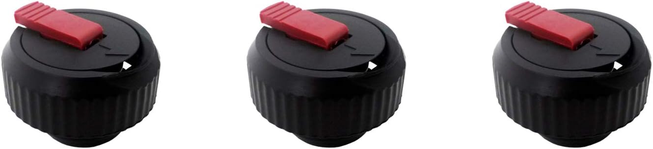 EMSA 9618041600 Reservesluiting Voor Senator Thermosfles 0,35-1,0 L - 5 Stuks Zwart
