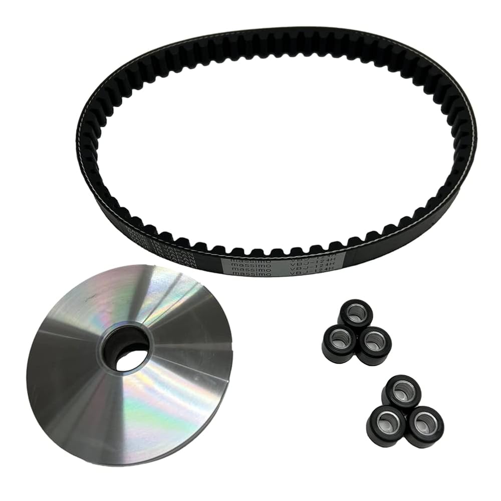 ハイスピードプーリー+ベルト+ウエイトローラーセット［217-18M］ ハイスピードプーリー+ベルト+ウエイトローラーセット［217-18M