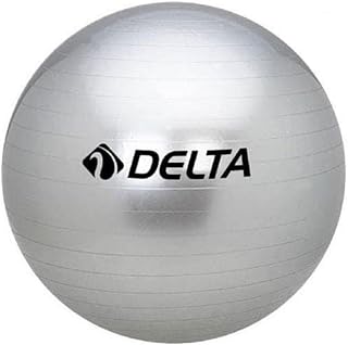 Delta 85 cm Dura-Strong Deluxe Gümüş Pilates Topu 