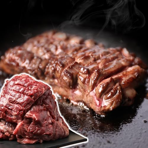 肉卸直営 ハラミ ハラミステーキ 500g 2〜3人前 焼肉 はらみ 牛はらみ 厚切りハラミ 肉 牛肉 [肉卸厳選 究極の多汁感 極厚ハラミステーキ500g] (500g(2026年4月出荷分), 500, グラム)