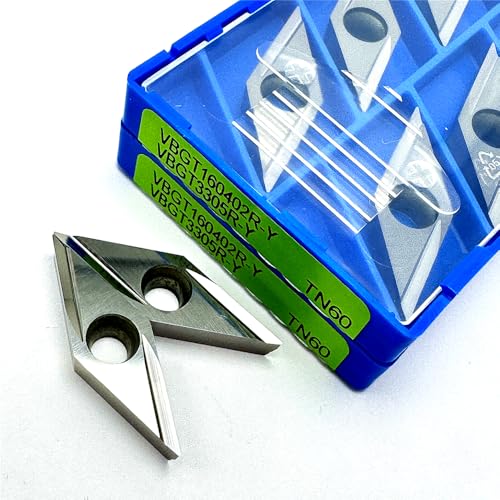 Herramientas para Torno 10 piezas VBGT160402 VBGT160404 TN60 miniatura 2