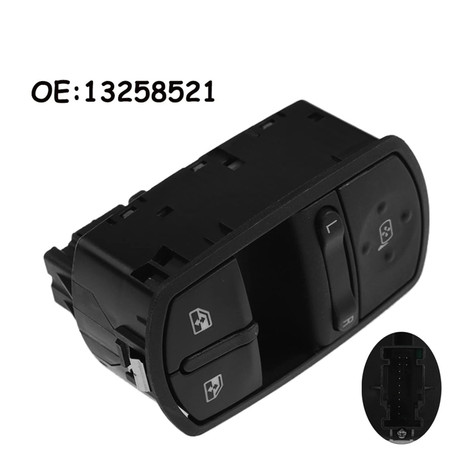 Window & Mirror Control Switch 13258521 Car Auto Accessorie 1Pcs