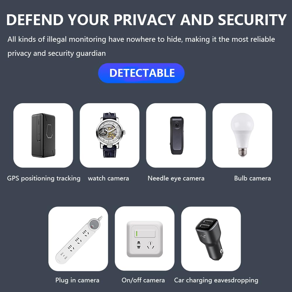 Car Tracker Device Hidden Wireless Bug Detector, Hidden Camera - Main Image